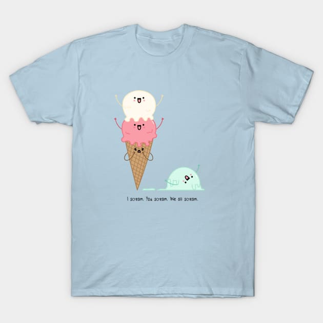 Ice-Scream T-Shirt by Lizksy